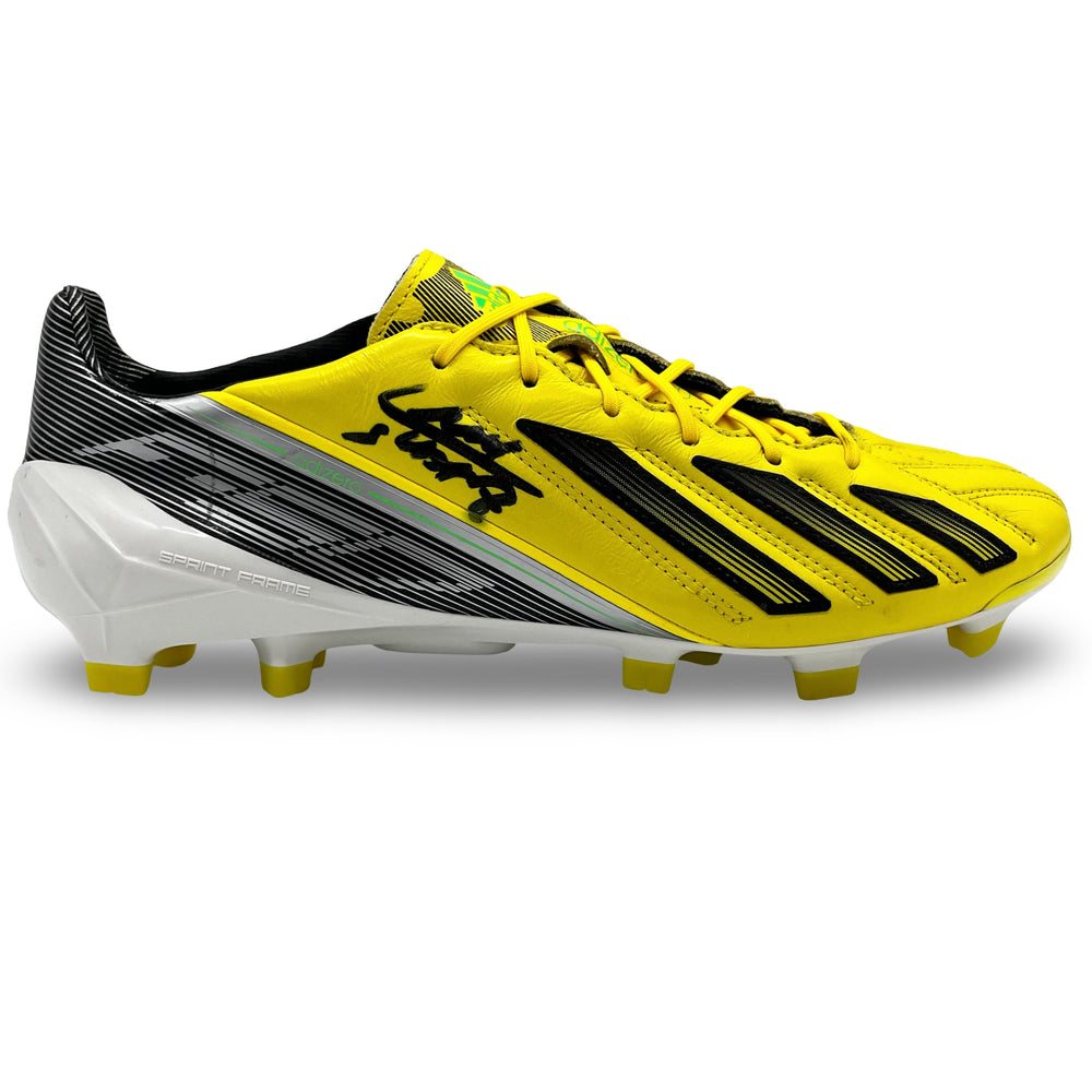 Adidas F50 Adizero de cuero firmada por Luis Suárez para el partido 2012/13