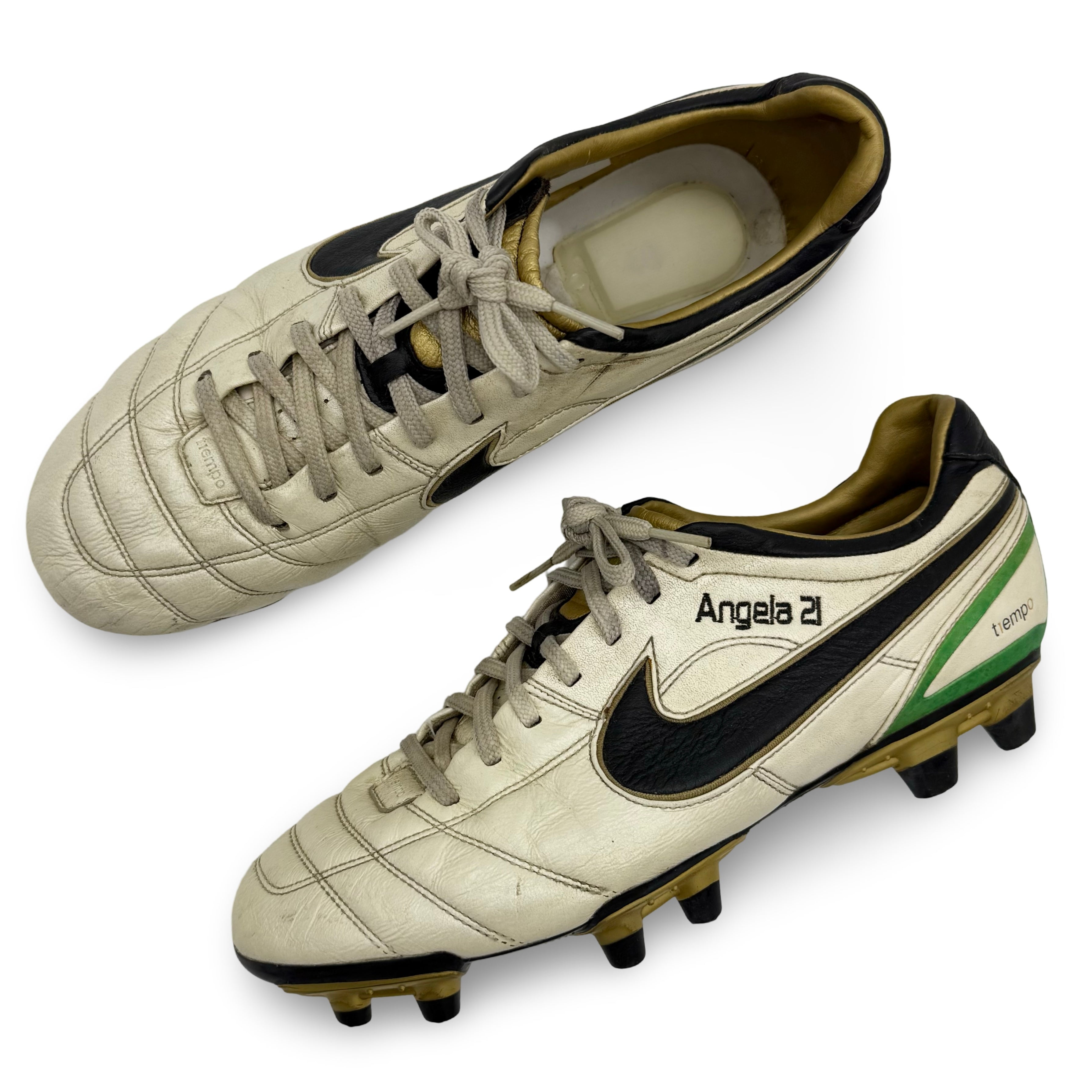 Andrea Pirlo Match Worn, 1 Goal Scored, Photo-Matched Nike Tiempo Air â BC Boots UK