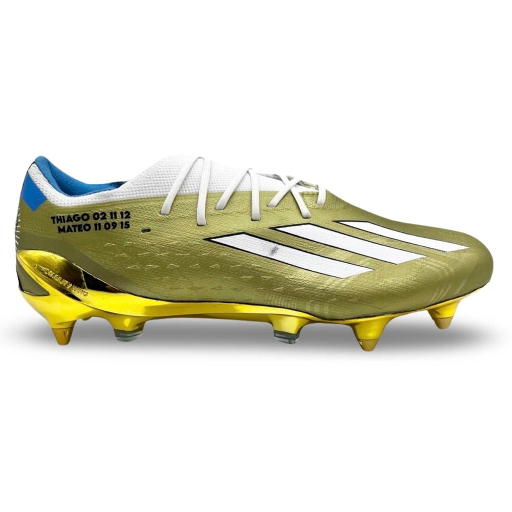 Lionel Messi Match Issued Adidas X Speedportal.1 'Leyenda' 2022 FIFA World Cup