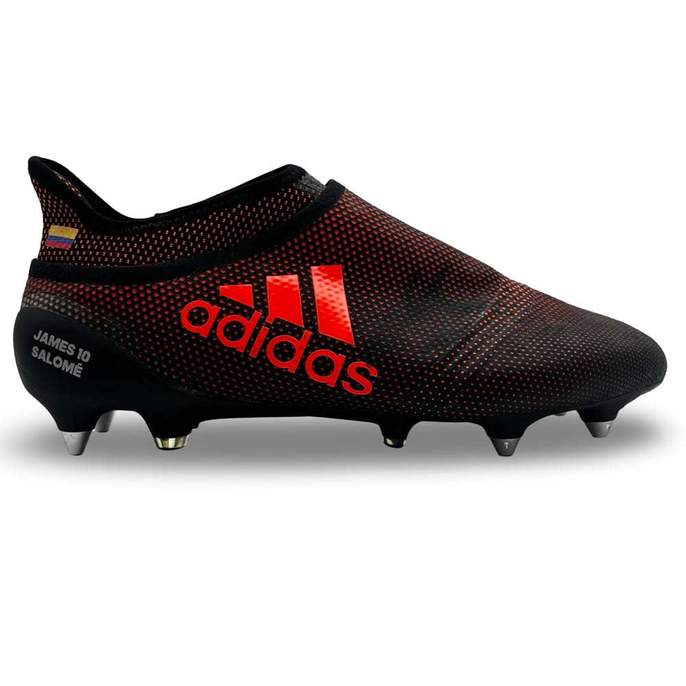 James Rodríguez Match Worn, Dual Signed Adidas X17+ PureChaos - 2017/18