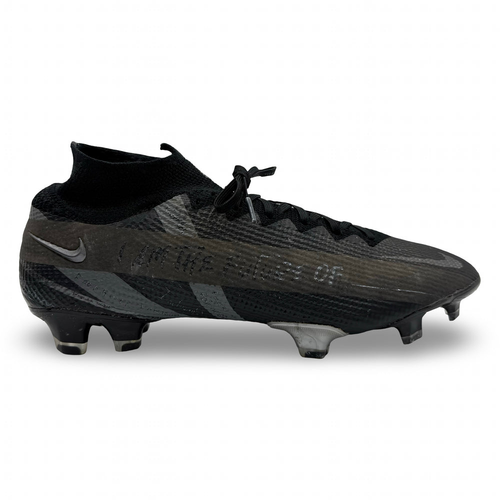 Marcus Rashford Match Worn, 9 Goals (Inc. 1st Career Hat-Trick) & 5 Assists, Photo-Matched 1/1 Nike Mercurial Superfly 7 Elite 'I Am The Future Of...' Special Edition - 2020/21