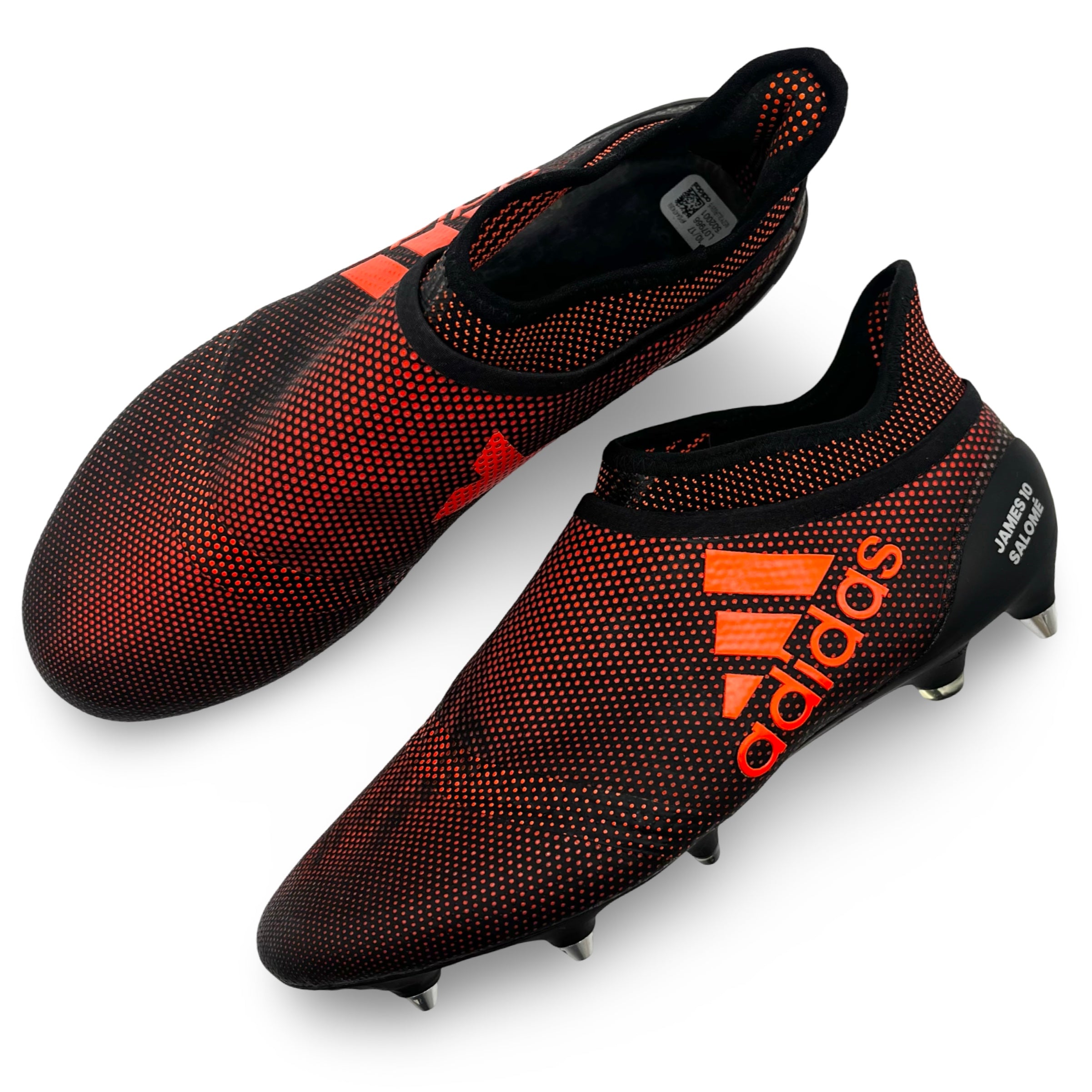 James Rodríguez Match Worn, Dual Signed Adidas X17+ PureChaos