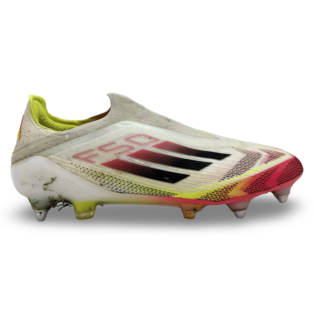 Jarrod Bowen Match Worn, 2 Goals & 2 Assists, Photo-Matched Adidas F50 Elite Laceless - 2024/25