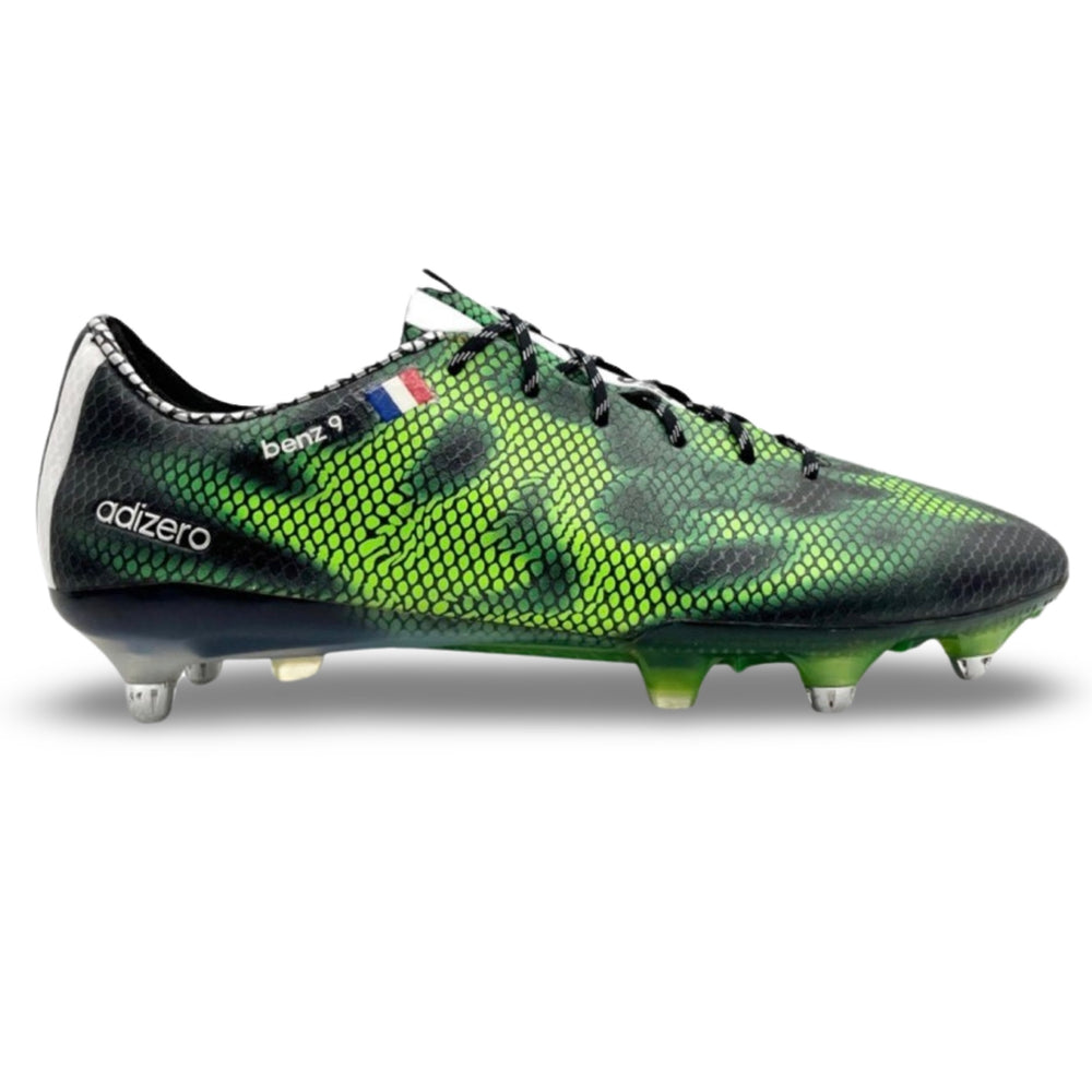 Adidas F50 Adizero usada por Karim Benzema en el partido