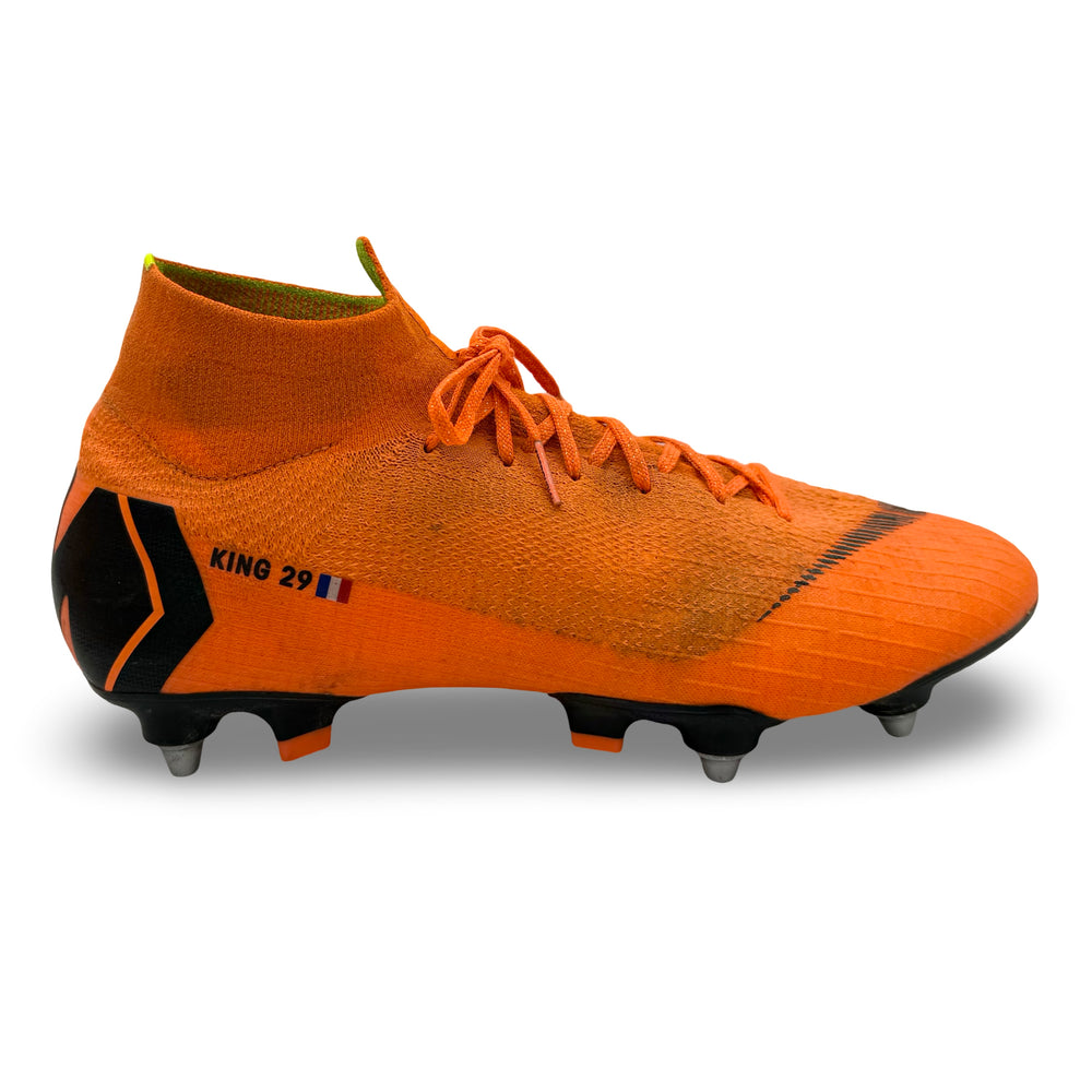 Kingsley Coman Match Worn Nike Mercurial Superfly 6 Elite - 2017/28