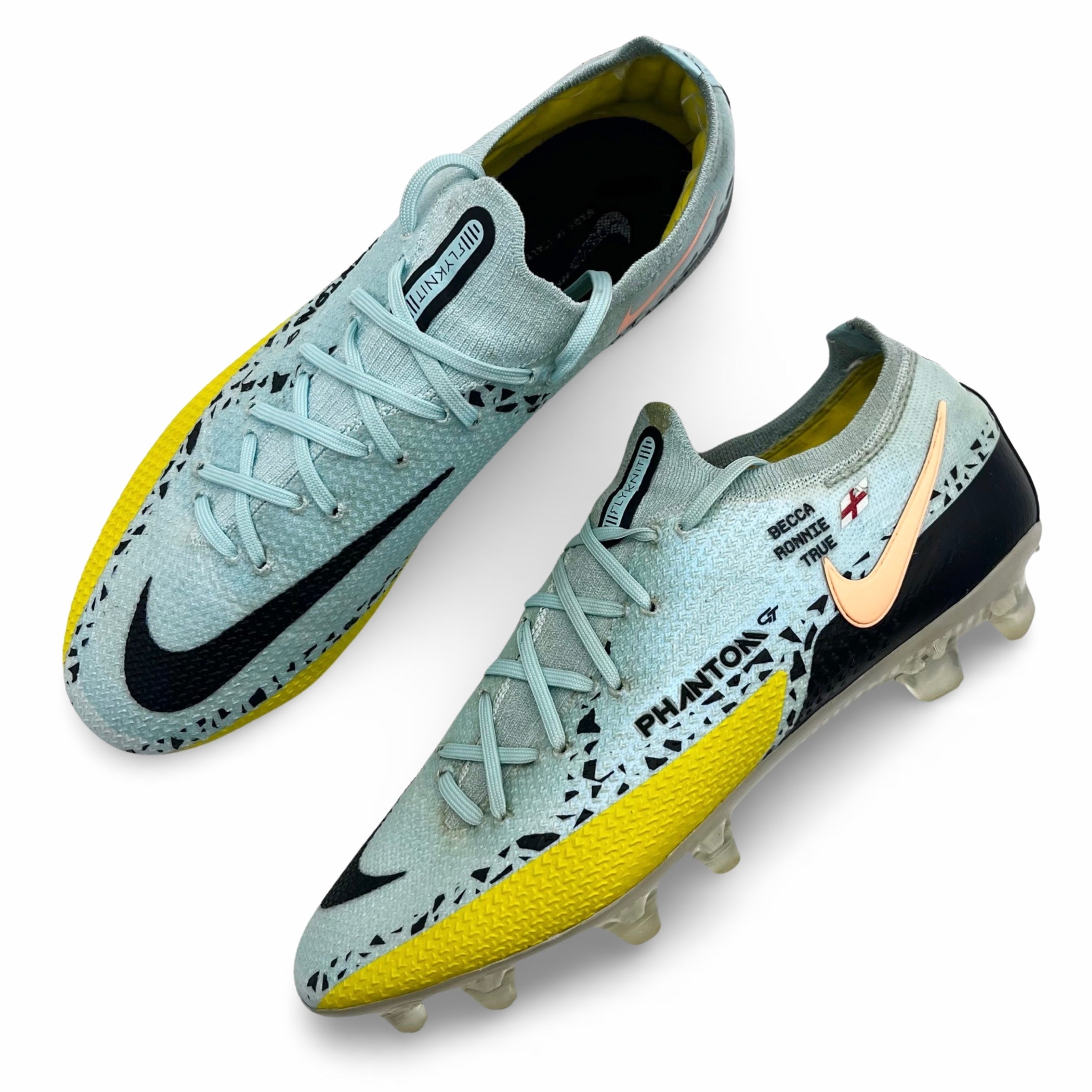 W杯限定モデル NIKE ファントム GT2 NIKE ナイキ ファントム GT2 エリート FG(ブルー×イエロー