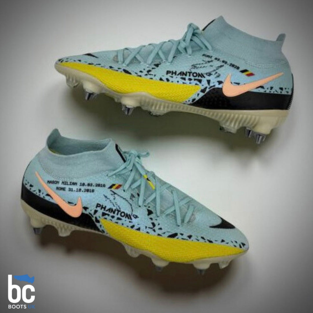 A Treble-Winning Masterpiece: Kevin De Bruyne Match Worn & Dual-Signed Nike Phantom GT2 Boots