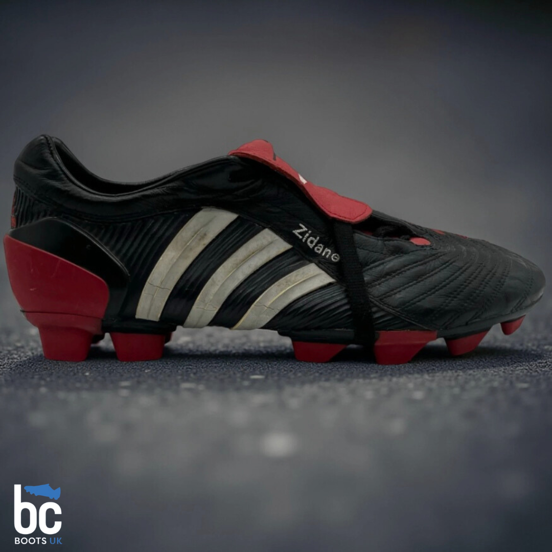 Zinedine Zidane's Match Worn, Photo-Matched, Dual Signed Adidas Predator Pulse Football Boots, Worn During The 2004/05 Season