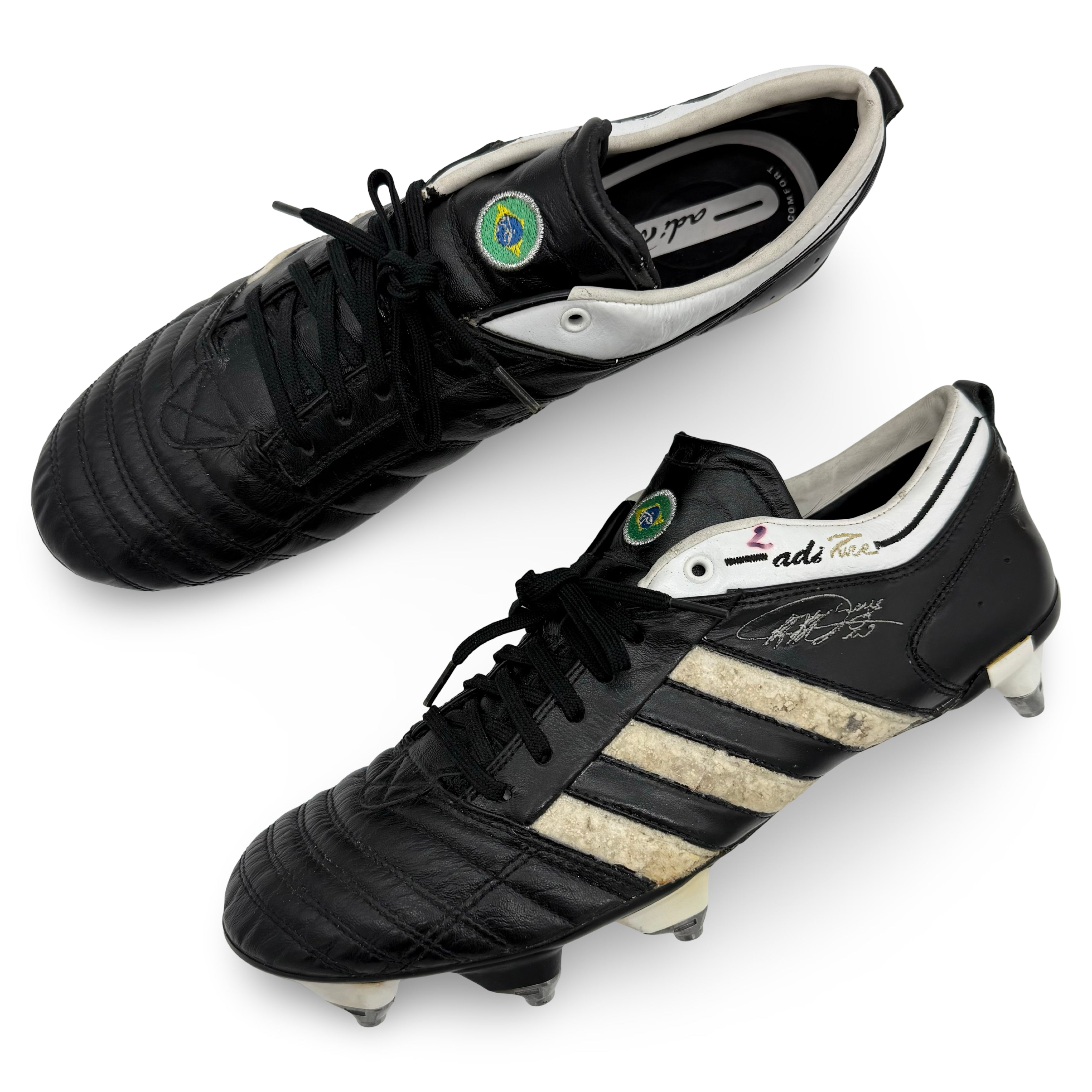 Kaká Match Worn Adidas AdiPure II - 2008/09 – BC Boots UK