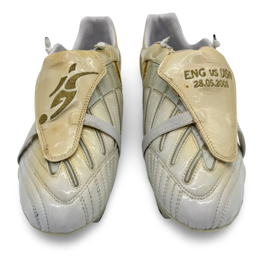 Sir David Beckham Match Issued Adidas Predator Powerswerve - England vs USA, 2008