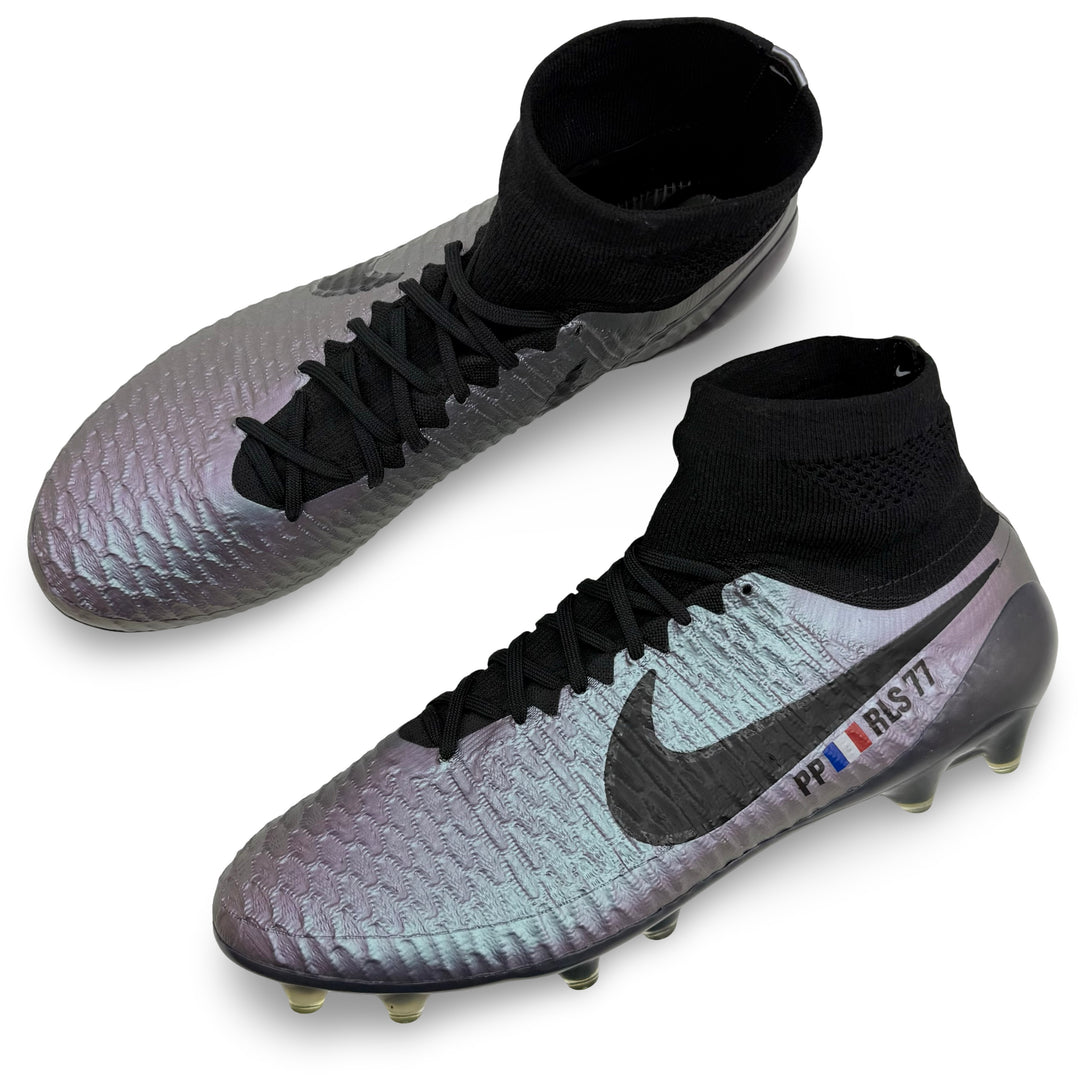 Paul Pogba Match Issued 1/1 Custom Nike Magista Obra - 2015/16