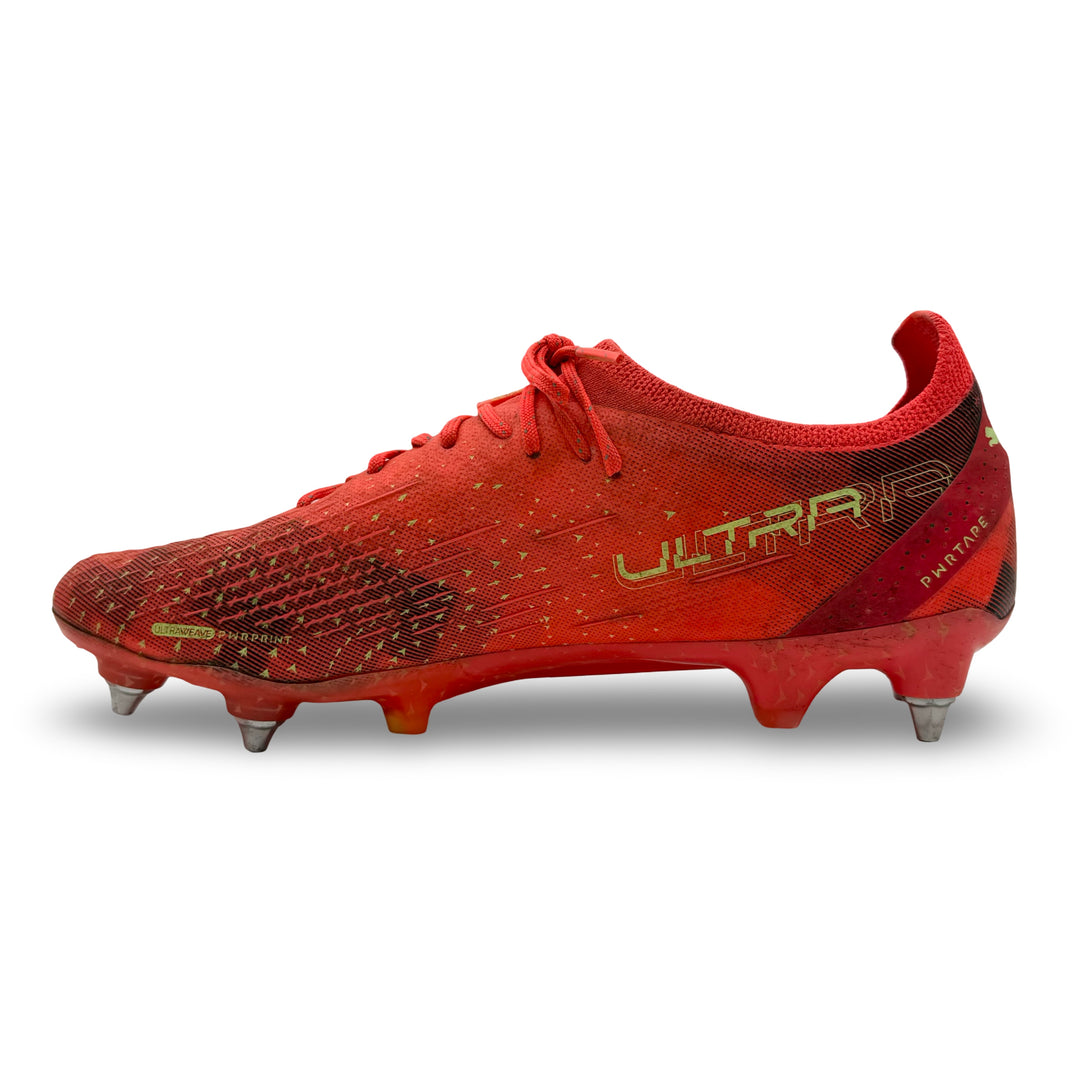 Raphaël Varane Match Worn, Photo-Matched Puma Ultra Ultimate - 2022 FIFA World Cup Final