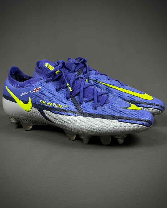 John Stones | Match-Worn Boots | 2021/22 | 2 Goals | 11 Clean Sheets | Manchester City & England