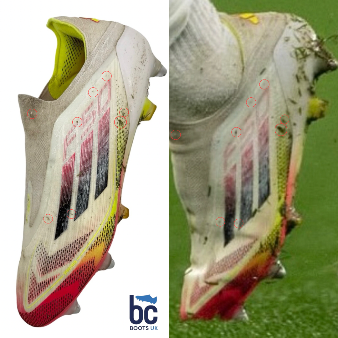 Jarrod Bowen, jugador de fútbol, 2 goles y 2 asistencias, fotocombinada: Adidas F50 Elite Laceless - 2024/25