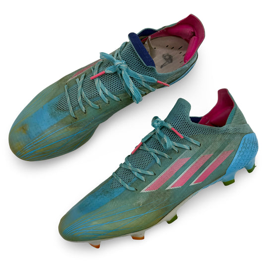 Anthony Martial Match Worn, 8 Goals & 2 Assists, Photo-Matched Adidas X Speedflow.1 - 2022/23