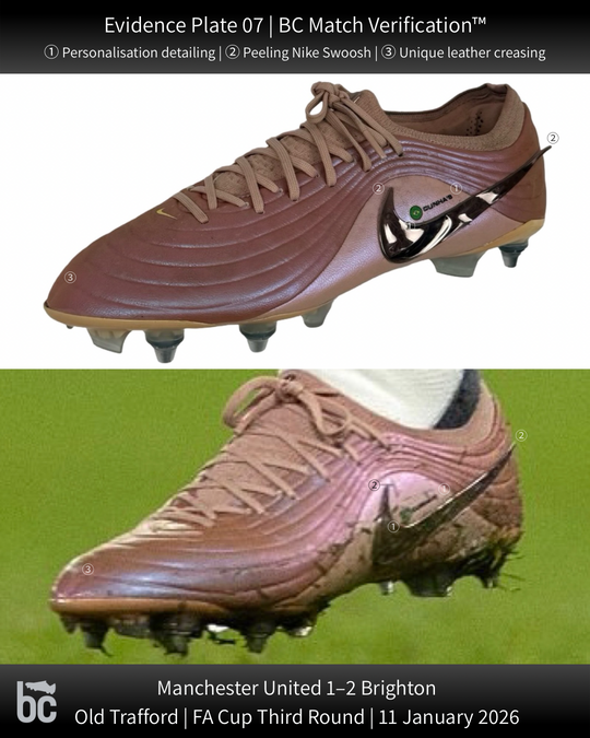 Matheus Cunha | Match-Worn Boots | 2025/26 | Match-Winning Goal | Manchester United Debut Season