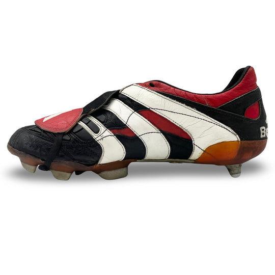 David Beckham Match Worn, Photo-Matched Adidas Predator Accelerator - 1997/98 & 1998/99 Treble Season
