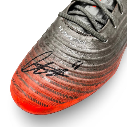 Trent Alexander-Arnold Match Worn, Photo-Matched, Dual Signed Under Armour Magnetico Control Pro - 2019/20 Premier League Title Winning Season