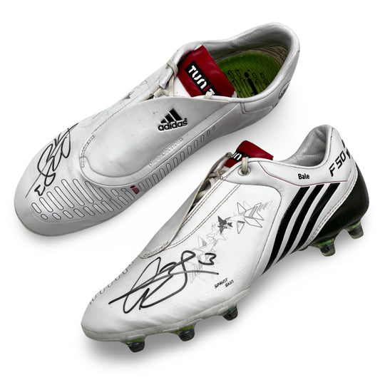 Gareth Bale Match Worn Adidas F50i Tunit Signed 2009/10