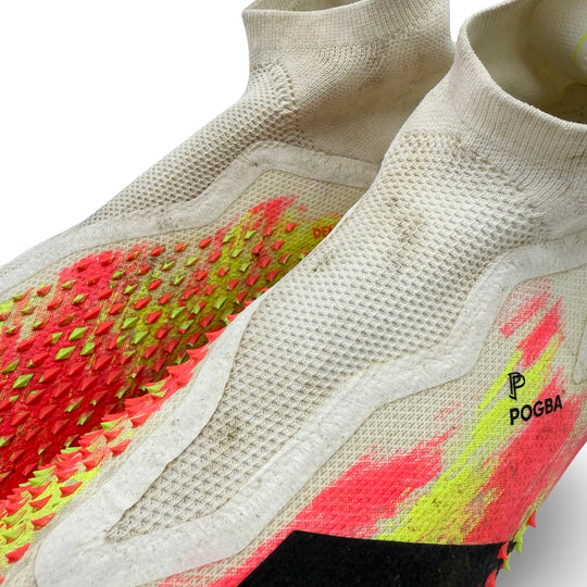 Paul Pogba Match Worn, 1 Goal & 2 Assists, Photo-Matched Adidas Predator Mutator 20+ - 2019/20