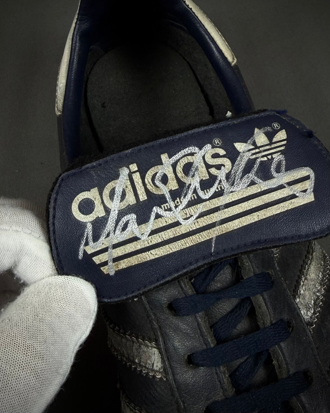 Mark Hughes | Match-Worn Boots | 1984/85 | Manchester United