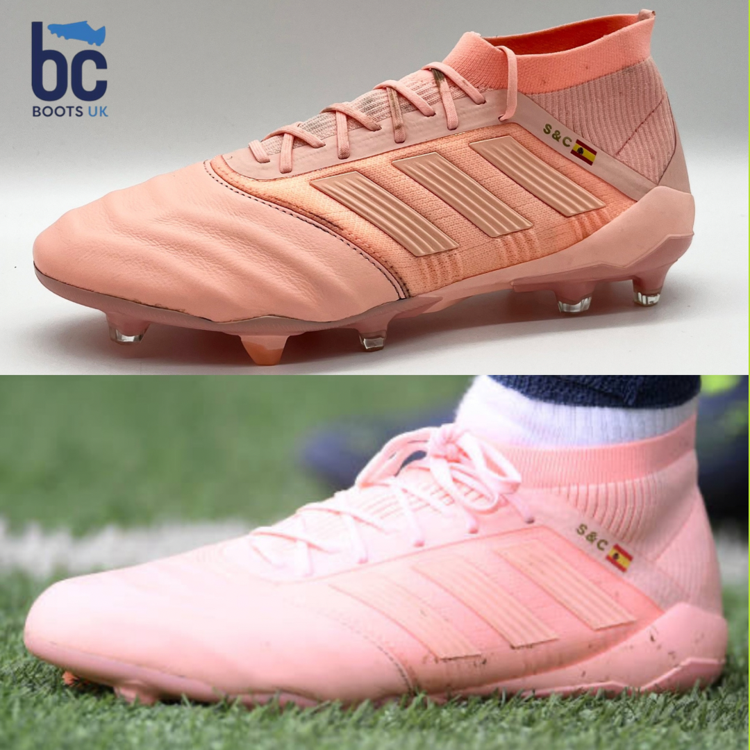 David Silva Match Worn Adidas Predator 18.1 2018/19