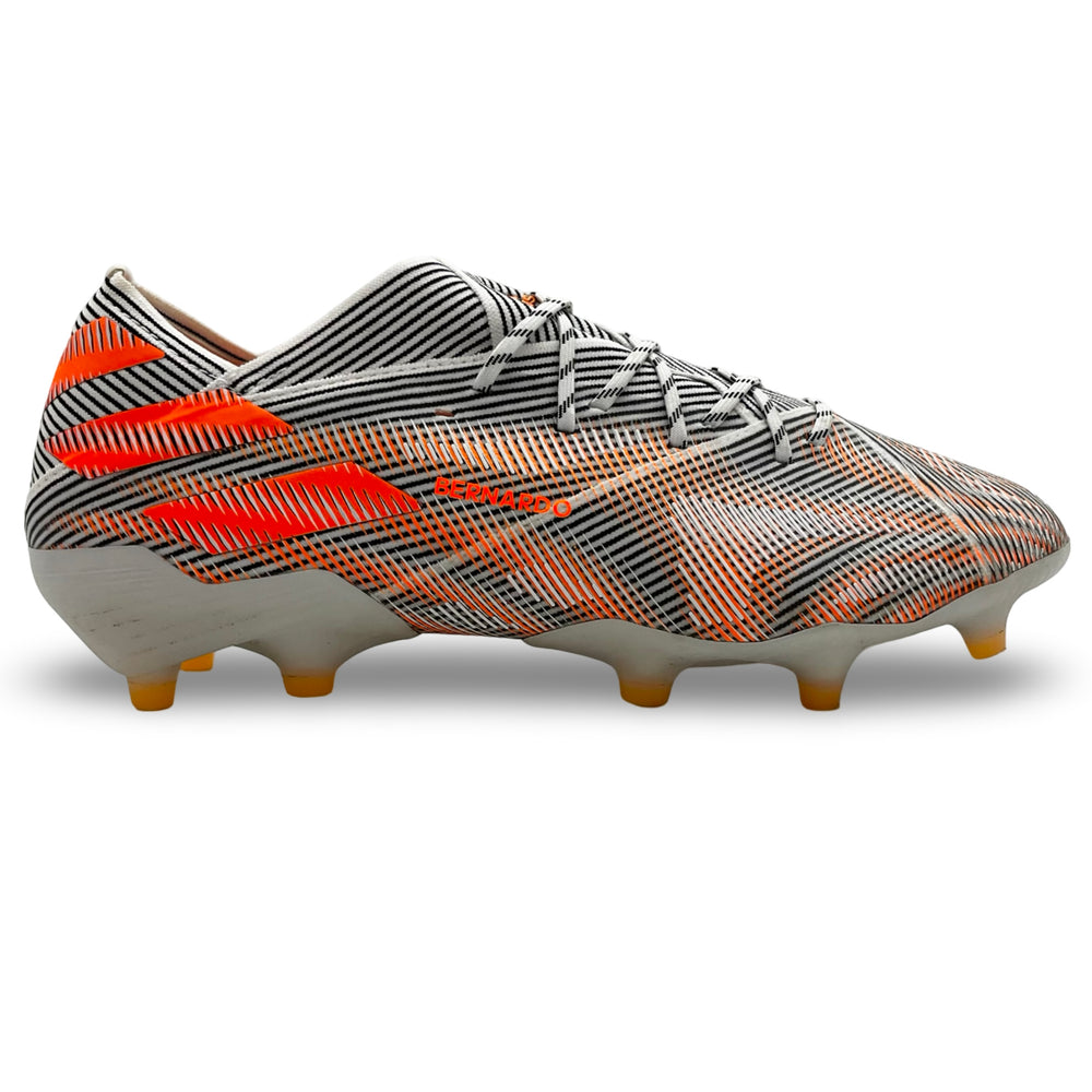 Bernardo Silva Partido desgastado Adidas Nemeziz.1