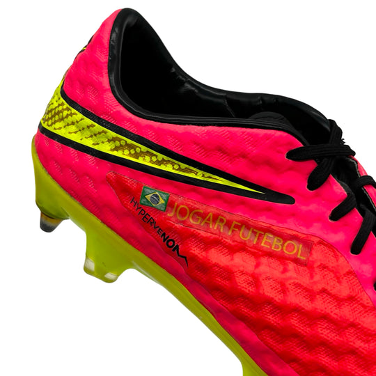 Bernard Duarte Partido desgastado Nike Hypervenom Phantom 2014 Copa Mundial de la FIFA