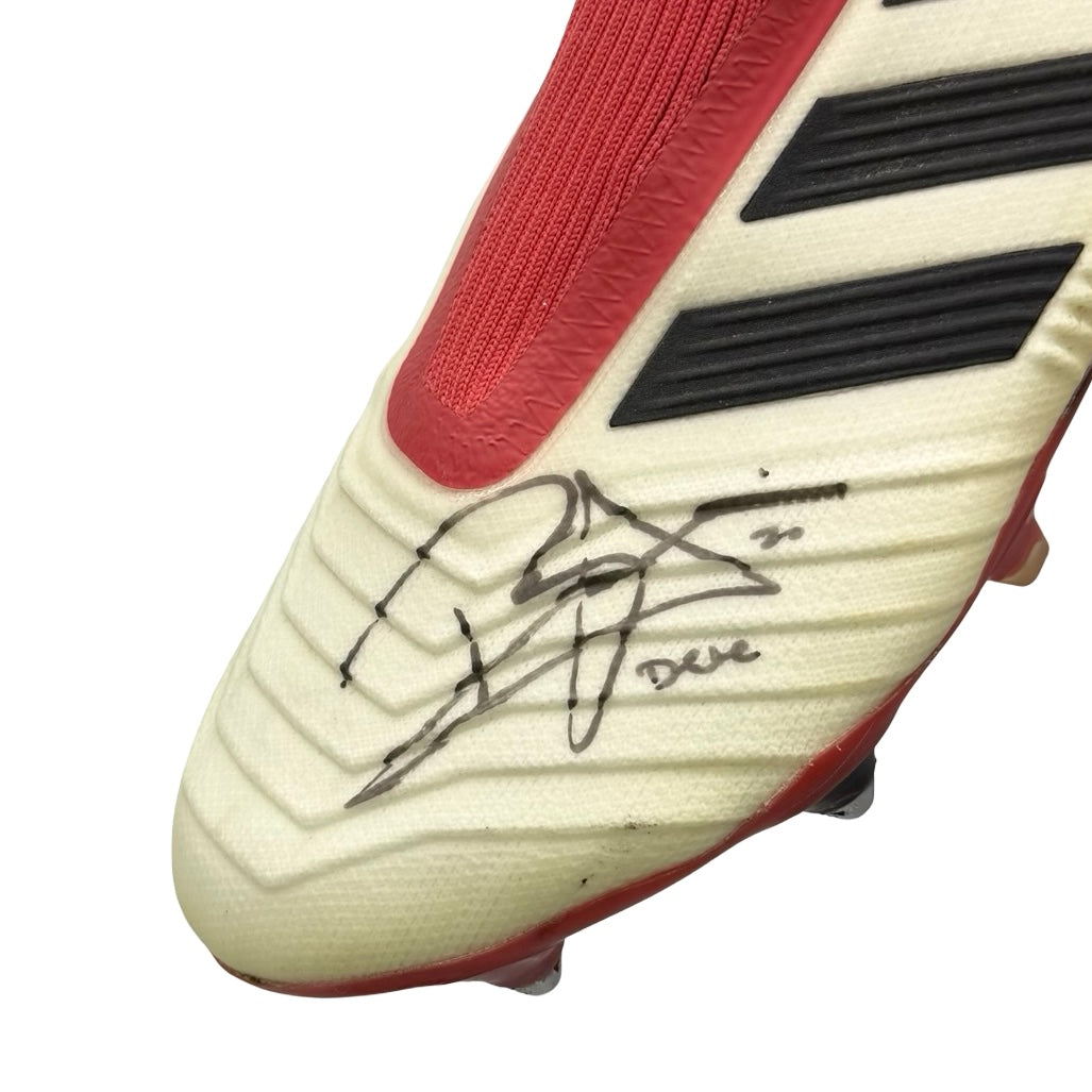 Dele Alli | Match-Worn Boots | Dual Hand-Signed | Photo-Matched | 2017/18 | Tottenham & England