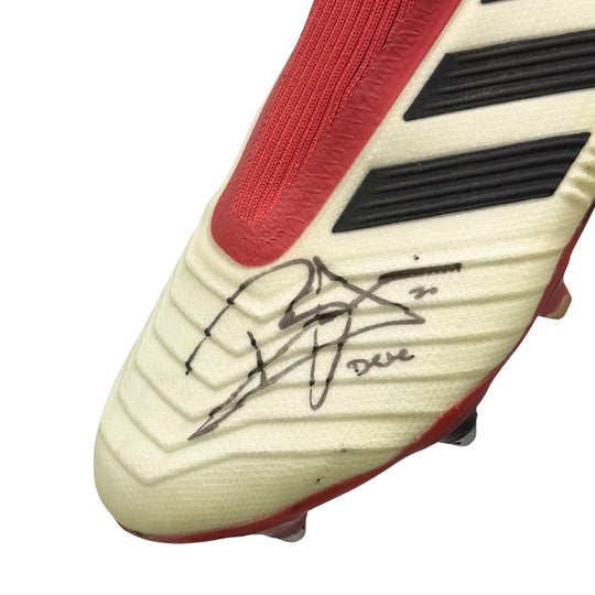 Dele Alli | Match-Worn Boots | Dual Hand-Signed | Photo-Matched | 2017/18 | Tottenham & England