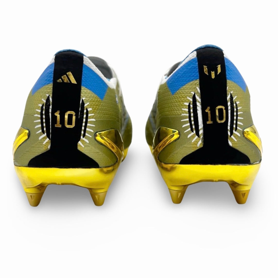 Lionel Messi Match Issued Adidas X Speedportal.1 'Leyenda' 2022 FIFA World Cup