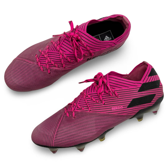 Serge Gnabry Match Worn Adidas Nemeziz 19.1 - 2019/20