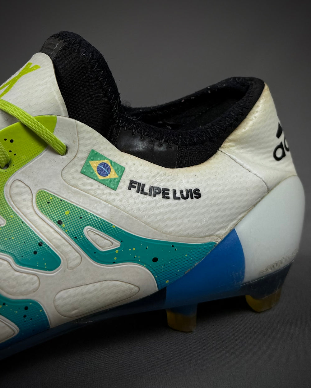 Filipe Luis | Player-Worn Boots | 2015/16 | 2016 UEFA Champions League Final | Atlético Madrid