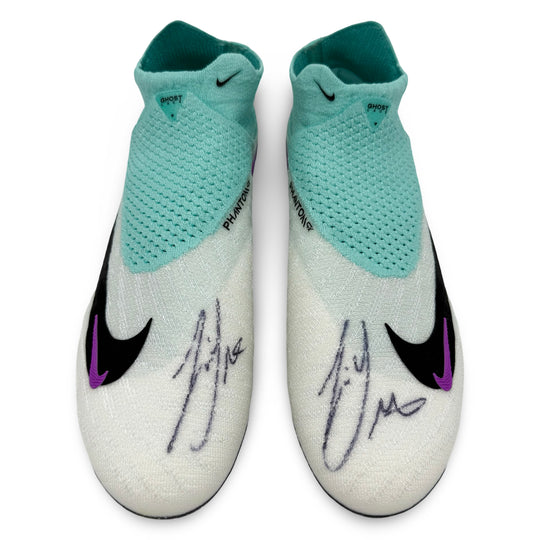 Kevin De Bruyne Match Issued, Dual Signed Nike Phantom GX Elite - 2023/24 4-In-A-Row Season