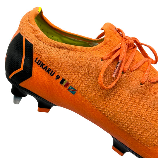 Romelu Lukaku Match Worn, 7 Goals & 1 Assist, Photo-Matched Nike Mercurial Vapor 12 Elite - 2017/18