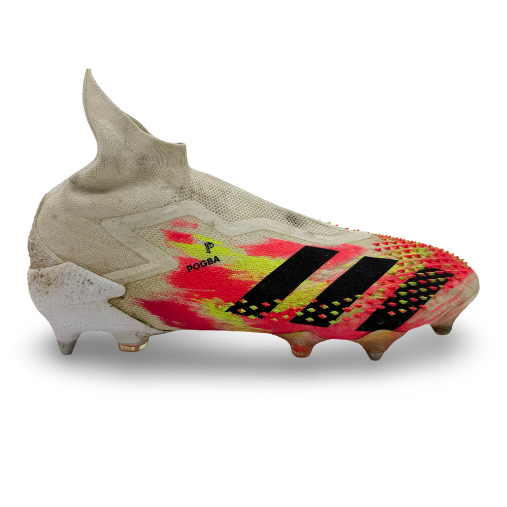 Paul Pogba Match Worn, 1 Goal & 2 Assists, Photo-Matched Adidas Predator Mutator 20+ - 2019/20