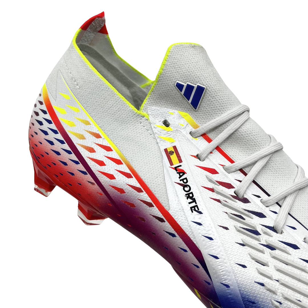 Aymeric Laporte Match Issued Adidas Predator Edge.1 2022 FIFA World Cup & 2022/23 Treble Season