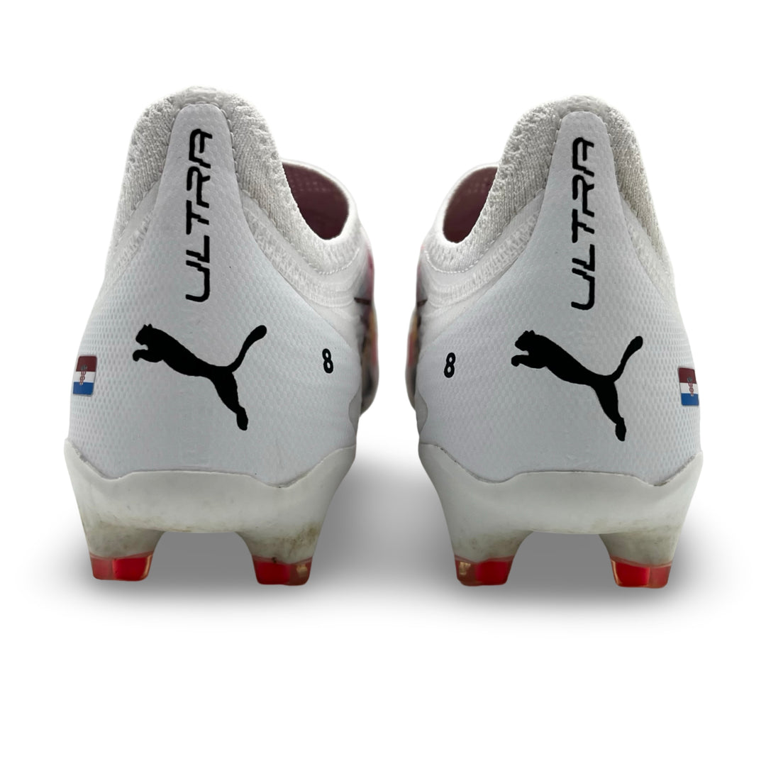 Mateo Kovačić Training Worn Puma Ultra Ultimate 2023/24 4-In-A-Row Season