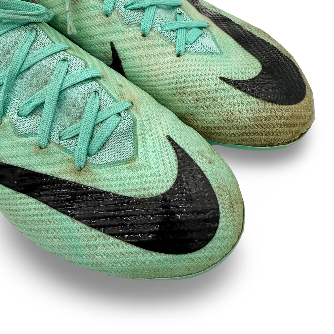 Jérémy Doku Match Worn, 2 Goals & 4 Assists, Photo-Matched Nike Mercurial Vapor 15 Elite - 2023/24 4-In-A-Row Season, PL Assist Record