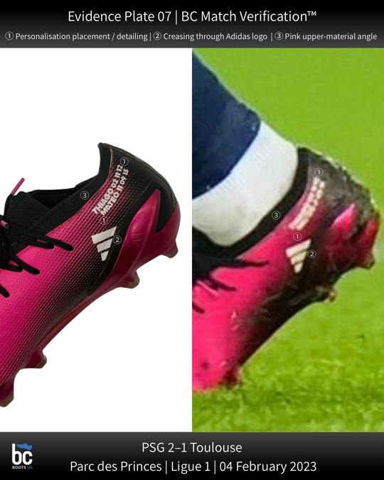 Lionel Messi | Match-Worn Boots | 2022/23 | 4 Goals | First Pair as World Champion | Eighth Ballon d’Or Winning Season