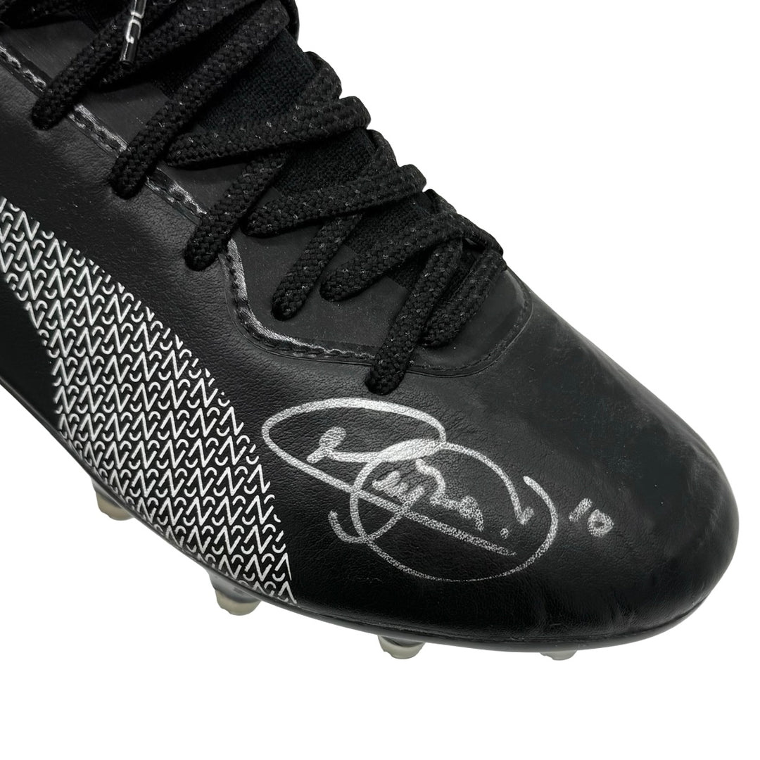 Neymar Jr. Match Worn, 4 Goals & 1 Assist, Photo-Matched, Dual Signed Puma KING Platinum 'NJR' Signature Edition - 2020/21