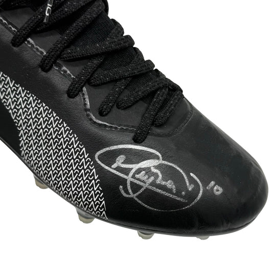 Neymar Jr. Match Worn, 4 Goals & 1 Assist, Photo-Matched, Dual Signed Puma KING Platinum 'NJR' Signature Edition - 2020/21