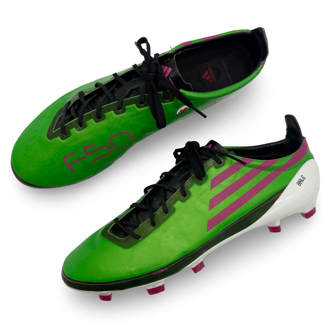 Gareth Bale Match Worn Adidas F50 Adizero - 2010/11