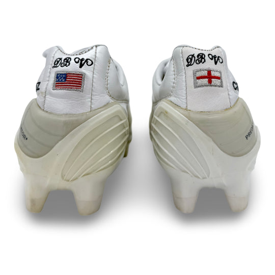 David Beckham Match Worn, Photo-Matched, Signed Adidas Predator X DB Special Edition - 2009/10