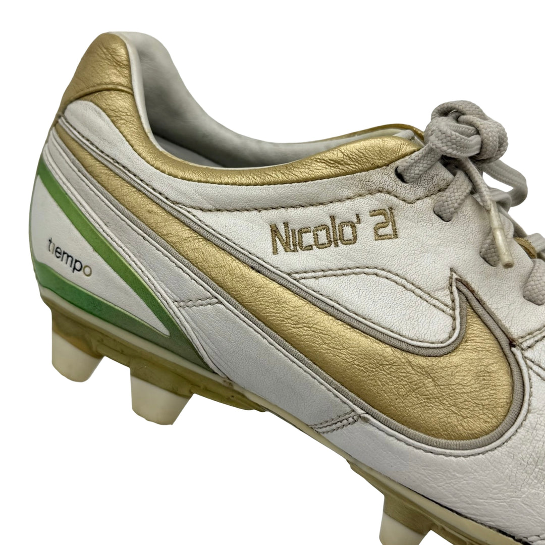 Nike Tiempo Air Legend, usada por Andrea Pirlo en partidos, 1 gol y 3 asistencias, doble firma y fotocombinada - 2007/08