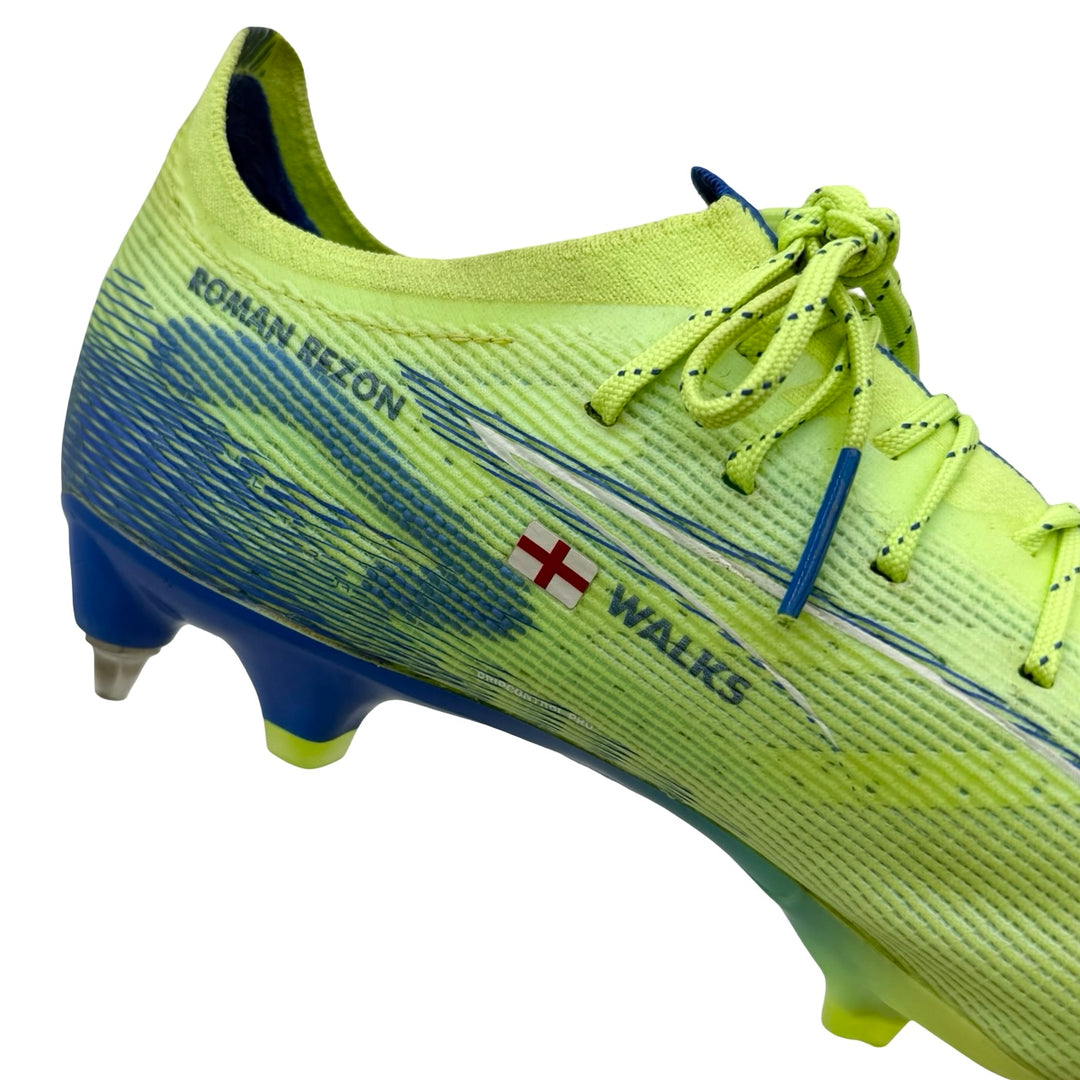 Puma Ultra 5 Ultimate de Kyle Walker, último partido con el Manchester City, fotocombinada - 2024/25