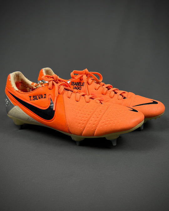 Thiago Silva | Match-Worn Boots | 2013/14 | 6 Clean Sheets | 1 Goal | PSG & Brazil