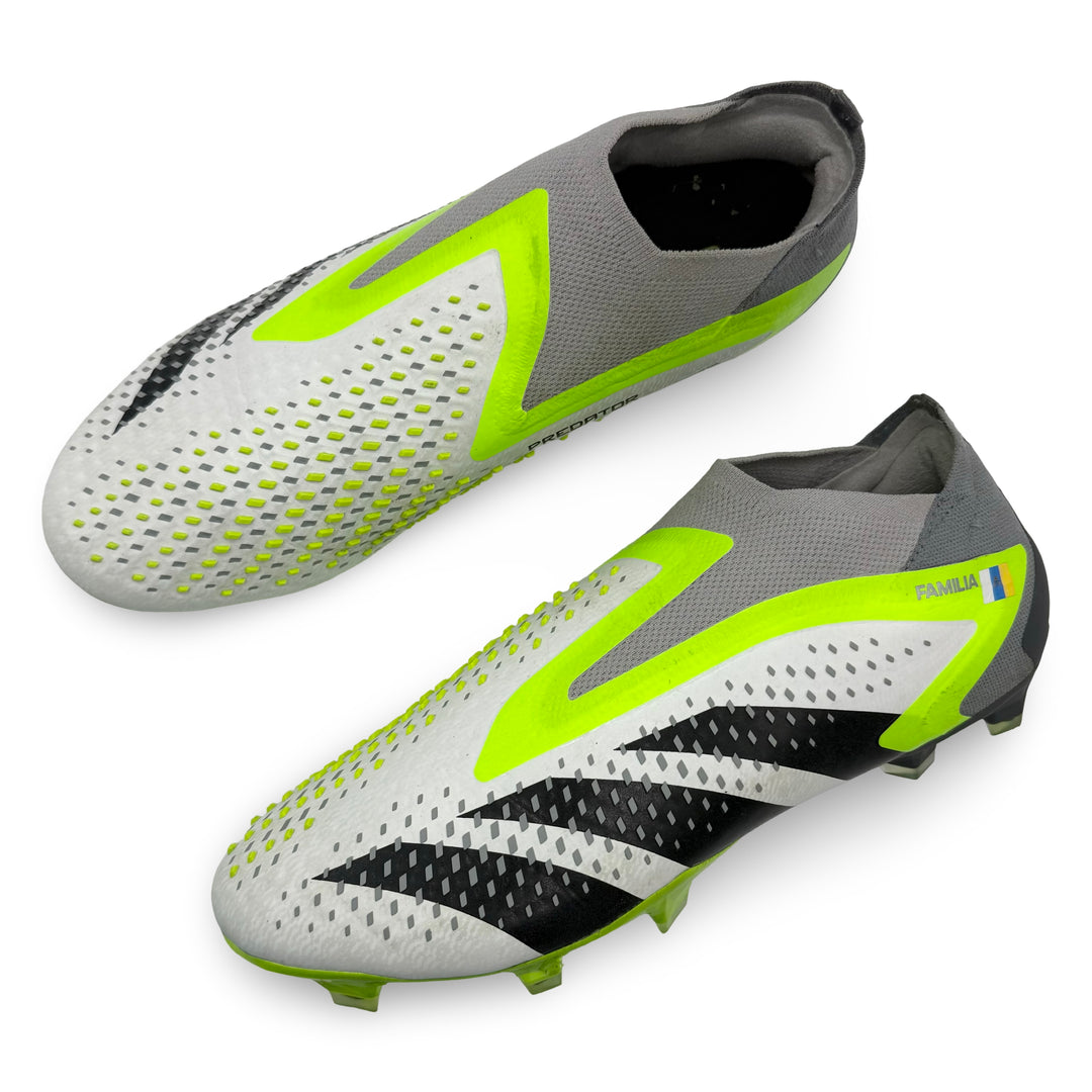 Pedri Match Worn, 1 Assist, Photo-Matched Adidas Predator Accuracy+ - 2023/24