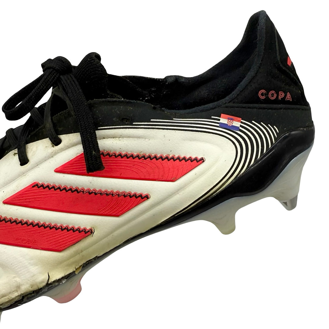 Joško Gvardiol Match Worn, 2 Goals & 2 Assists, Photo-Matched Adidas Copa Pure III Elite - 2024/25, 2025 FA Cup Final