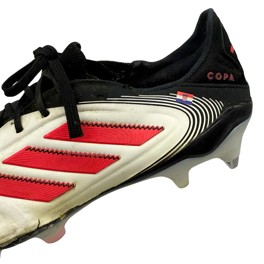Joško Gvardiol Match Worn, 2 Goals & 2 Assists, Photo-Matched Adidas Copa Pure III Elite - 2024/25, 2025 FA Cup Final